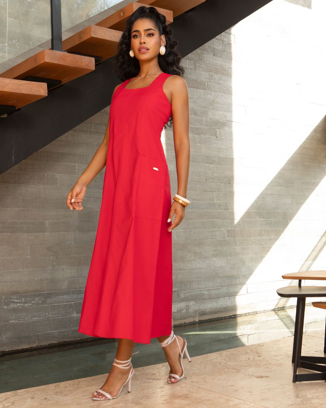 Vestido Linho Maria