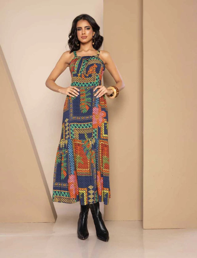 VESTIDO MEED VISCOSE