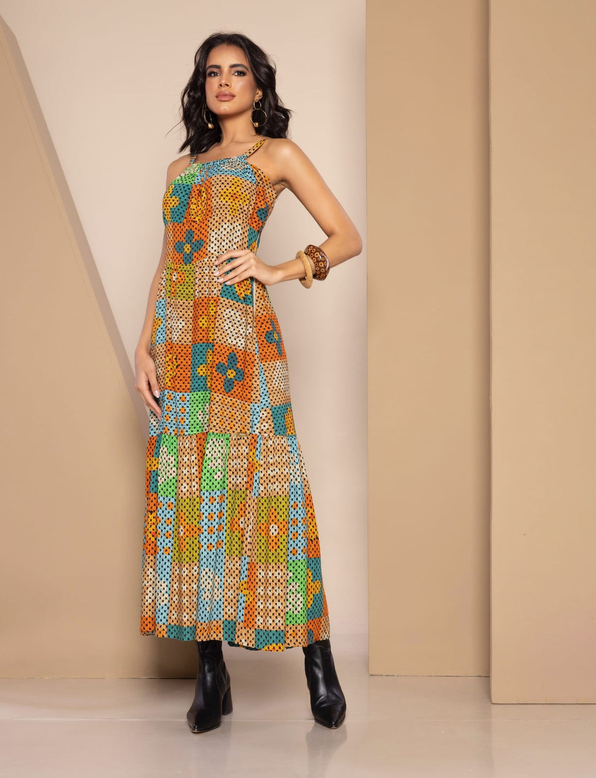 VESTIDO MEED VISCOSE
