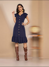 VESTIDO VISCOLINHO